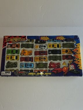 The Alloy of Speed Kids Toy Car Set - Multicolor